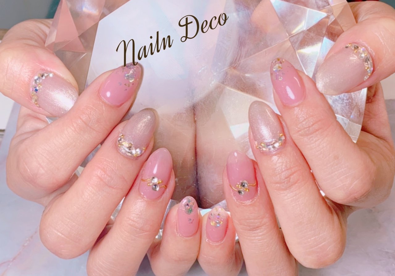 春 夏 オールシーズン デート ハンド Nailndecoのネイルデザイン No ネイルブック