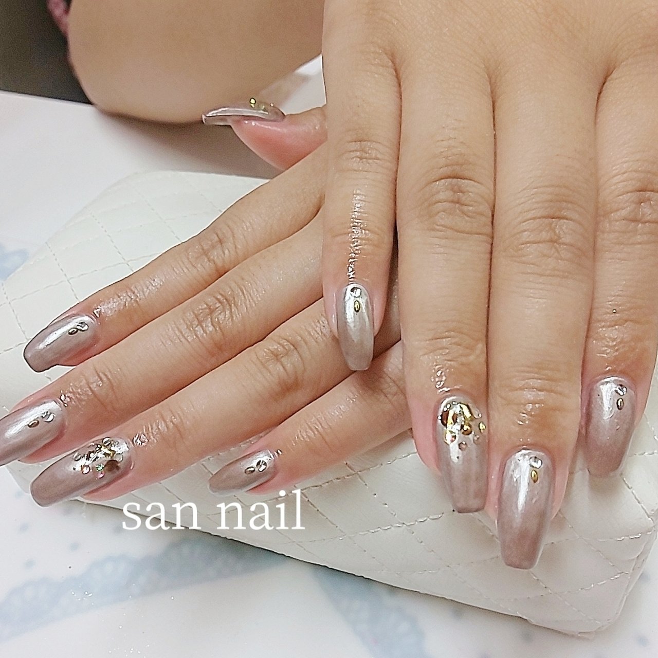 夏 秋 オールシーズン パーティー ハンド San Nailのネイルデザイン No ネイルブック