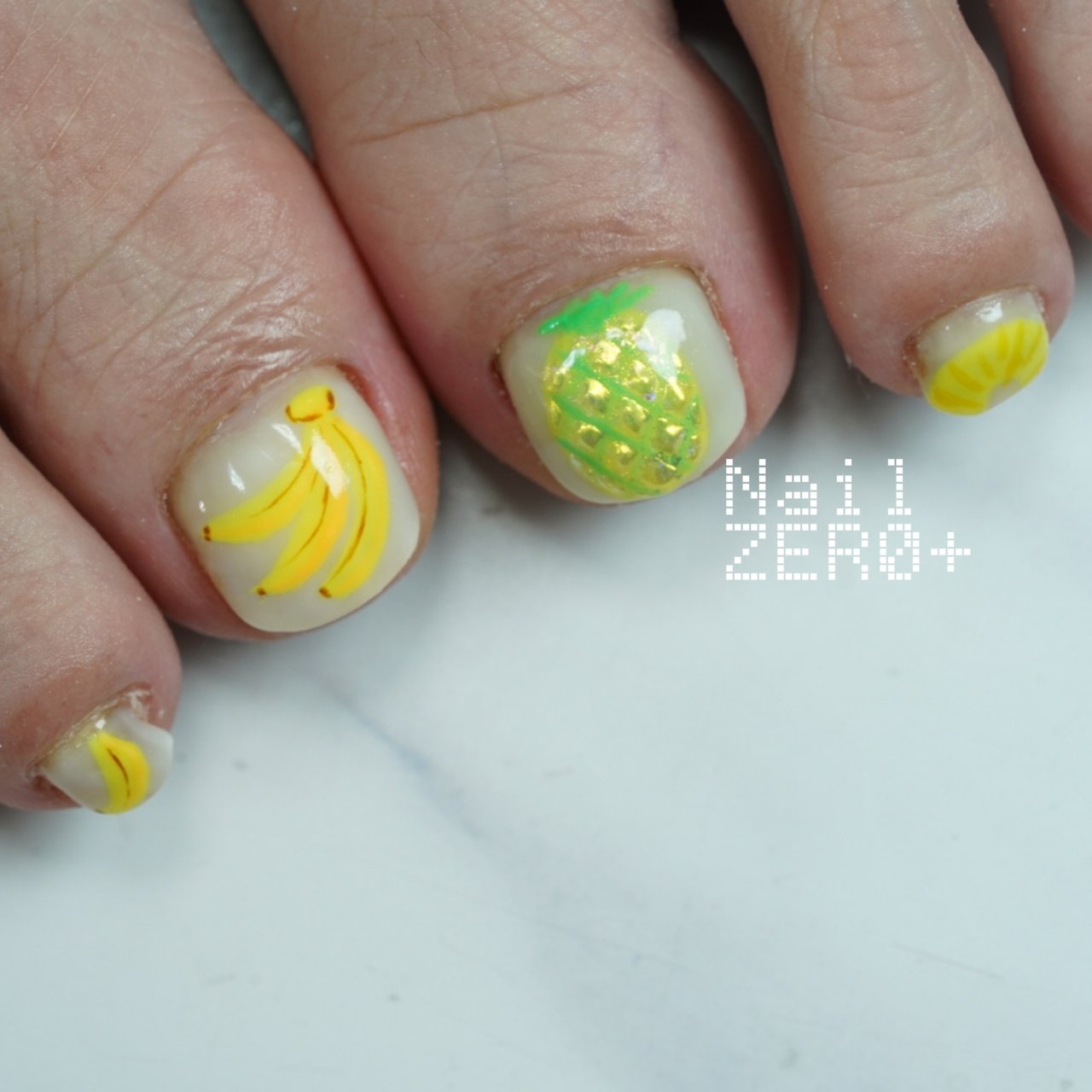 夏 リゾート パーティー 女子会 フット 塩見隼人 池袋 ネイルゼロプラスのネイルデザイン No ネイルブック