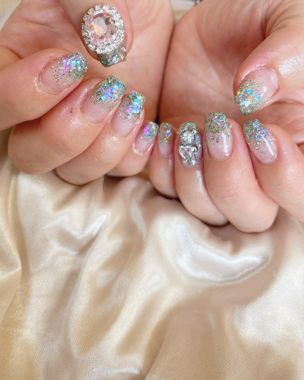 夏 オールシーズン 梅雨 海 ハンド Maiのネイルデザイン No ネイルブック