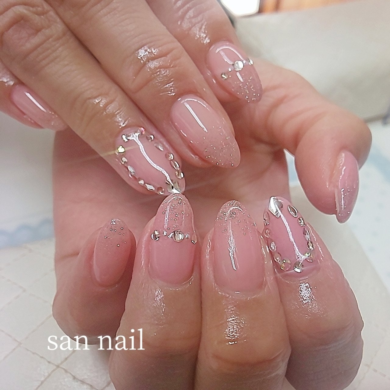 春 オールシーズン デート 女子会 ハンド San Nailのネイルデザイン No ネイルブック