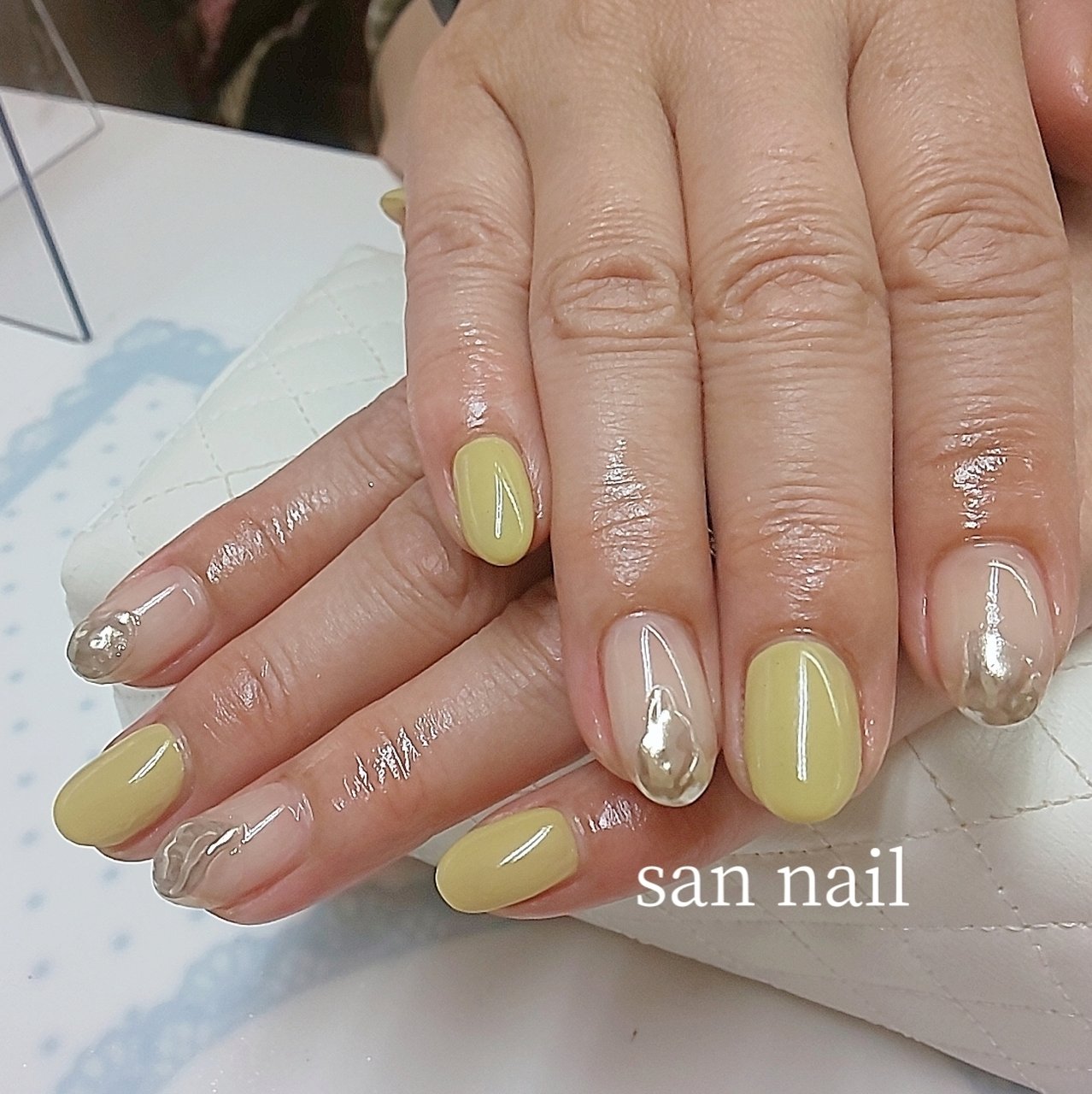 夏 秋 オールシーズン デート ハンド San Nailのネイルデザイン No ネイルブック