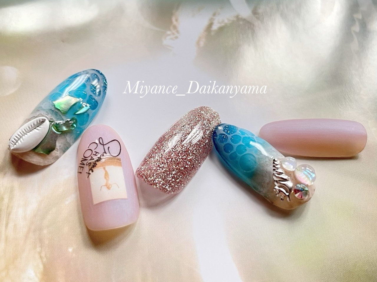 夏/旅行/海/リゾート/ハンド - Miyance(ミヤンセ)白髪の脱毛とネイルの