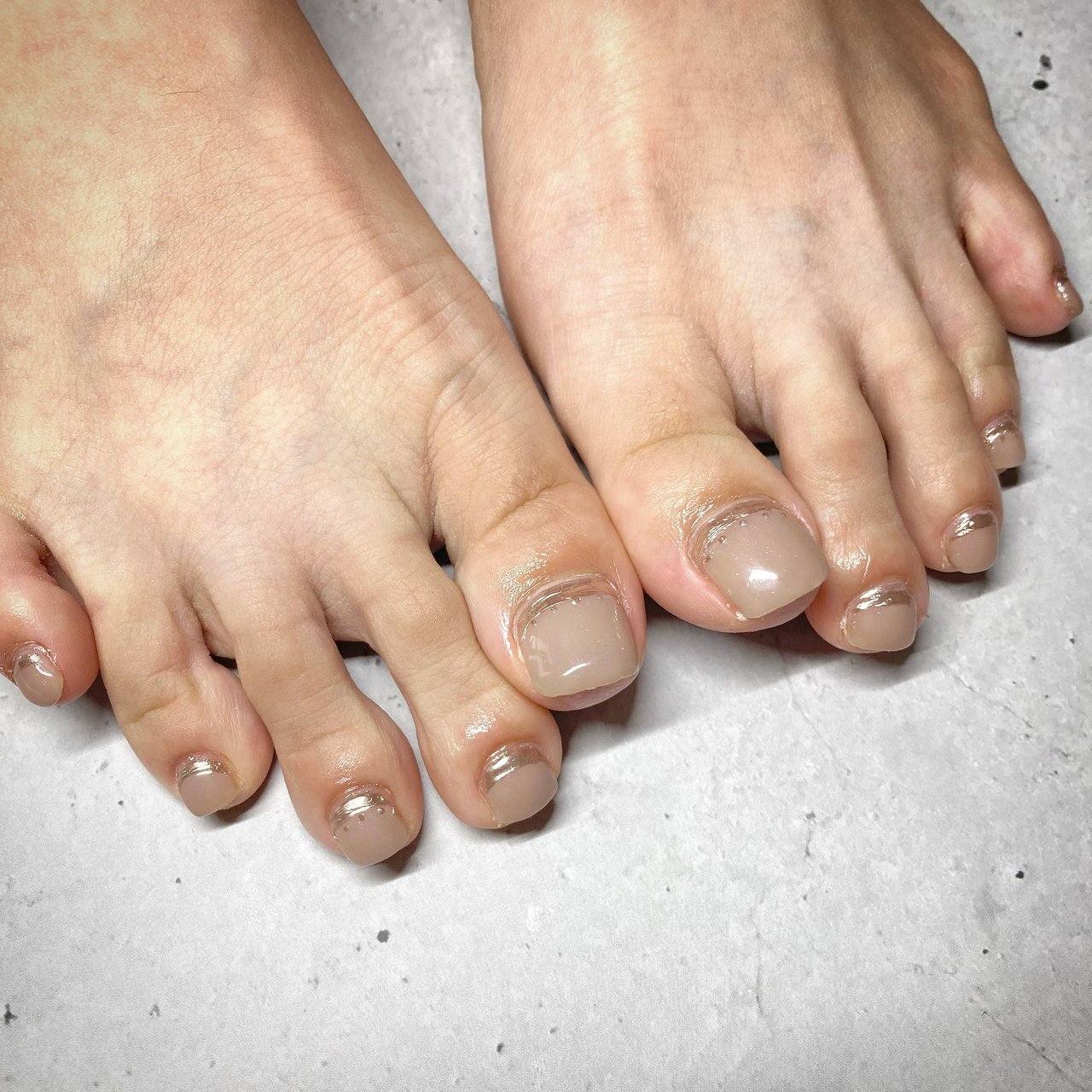 オールシーズン ブライダル パーティー デート フット Stk Nailsのネイルデザイン No ネイルブック