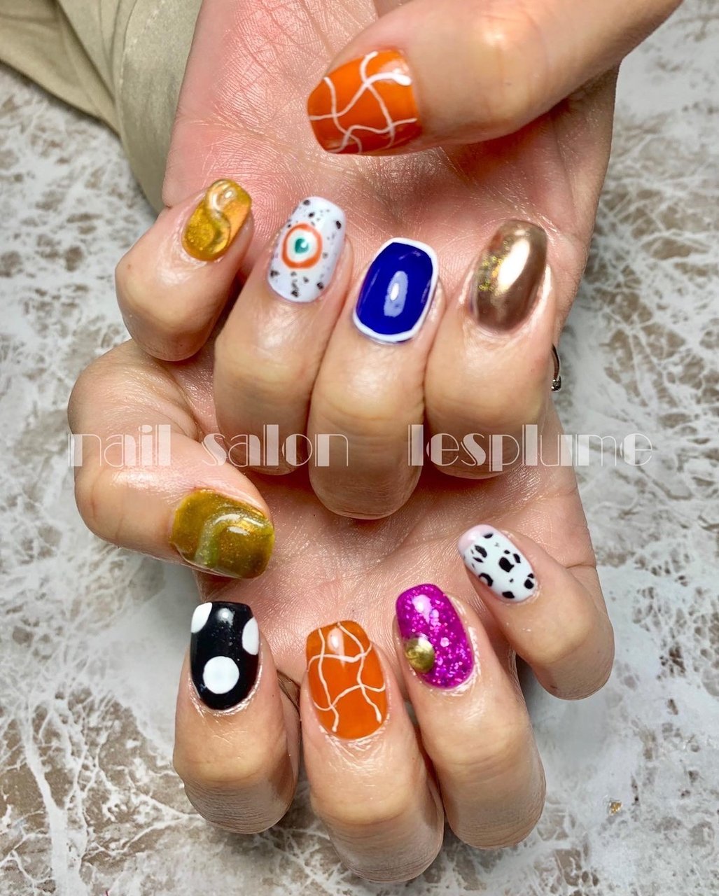 Nailsalon Les Plumeのネイルデザイン No ネイルブック