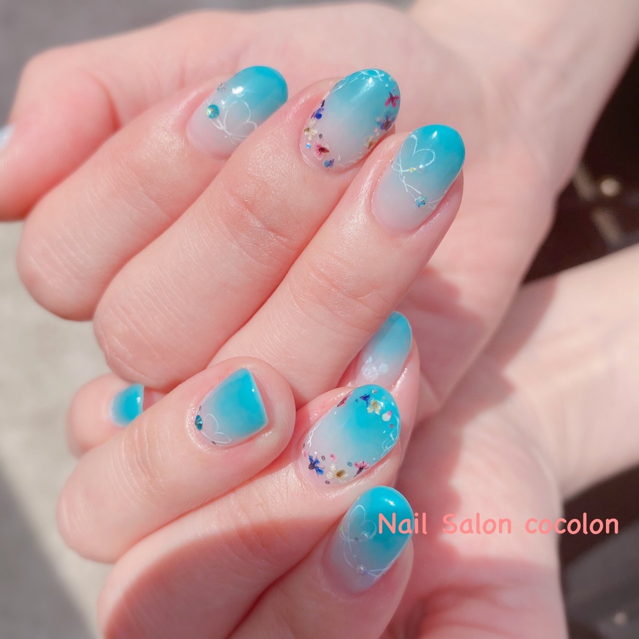 夏 秋 リゾート 浴衣 ハンド Miyuki Cocolonのネイルデザイン No ネイルブック