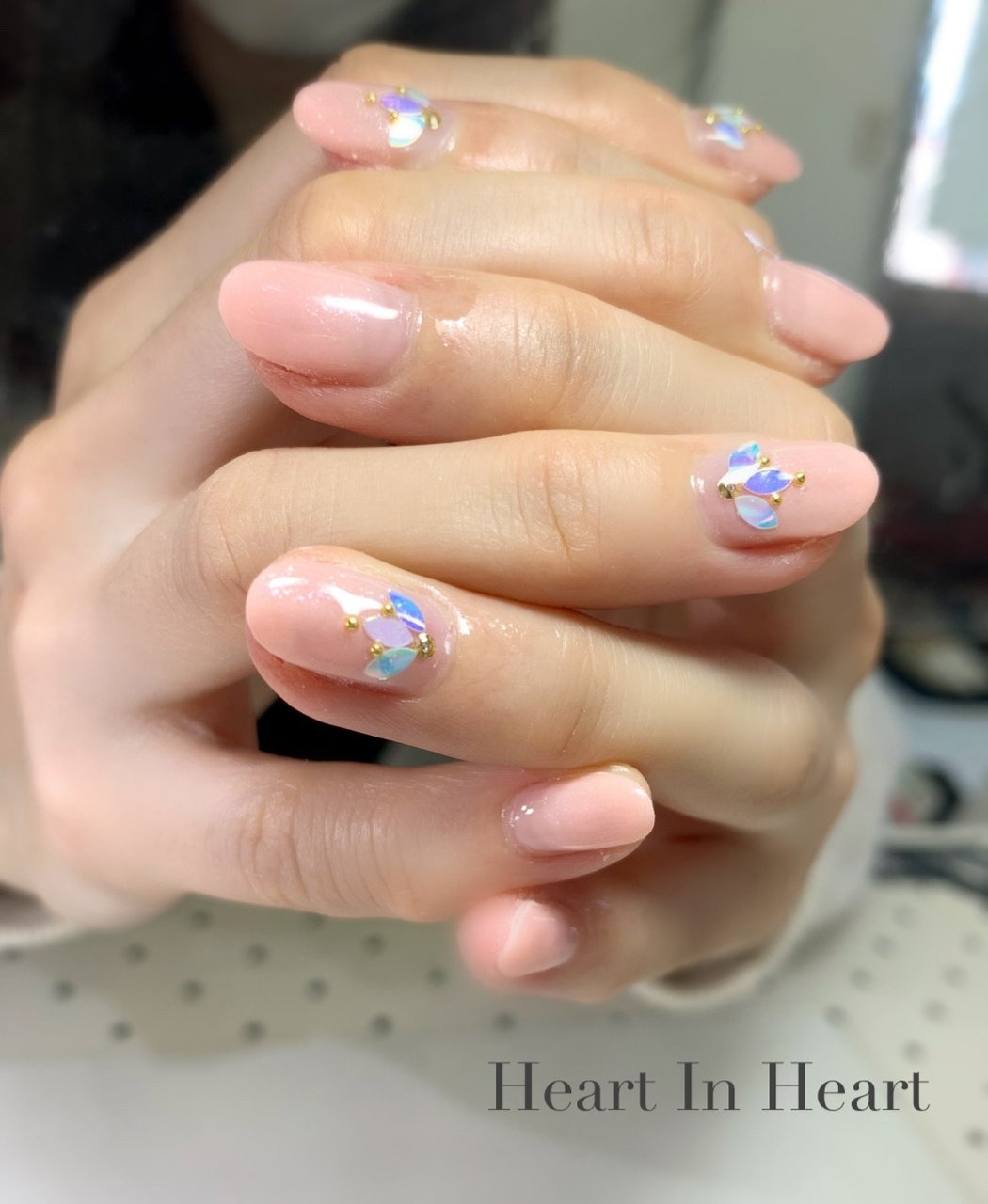 オールシーズン オフィス ハンド シンプル グラデーション Heart In Heartのネイルデザイン No ネイルブック