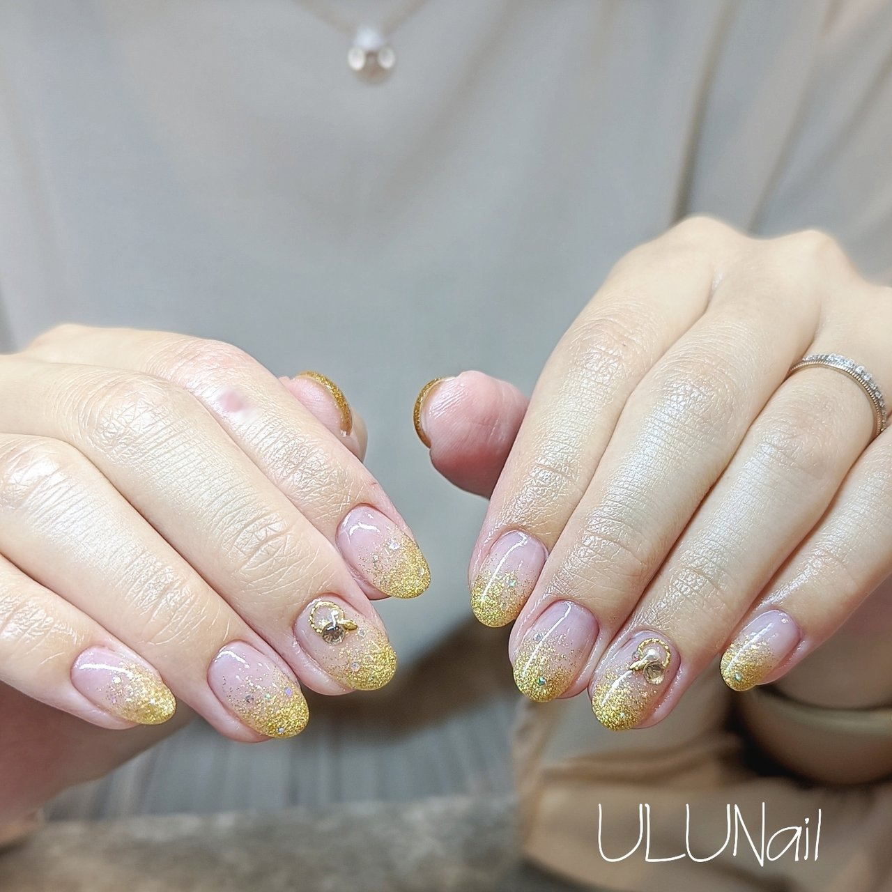 オールシーズン 七夕 オフィス デート ハンド Ulunail Kanaのネイルデザイン No ネイルブック