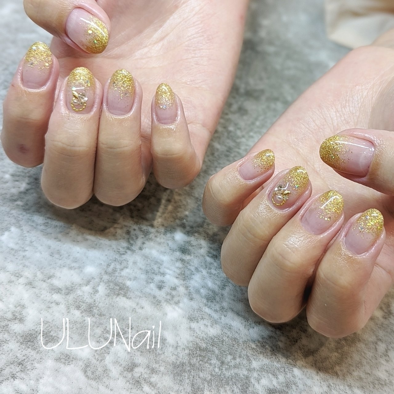 オールシーズン 七夕 オフィス デート ハンド Ulunail Kanaのネイルデザイン No ネイルブック