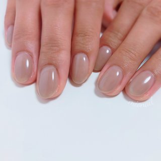 秋 シンプル ショートのネイルデザイン ネイルブック