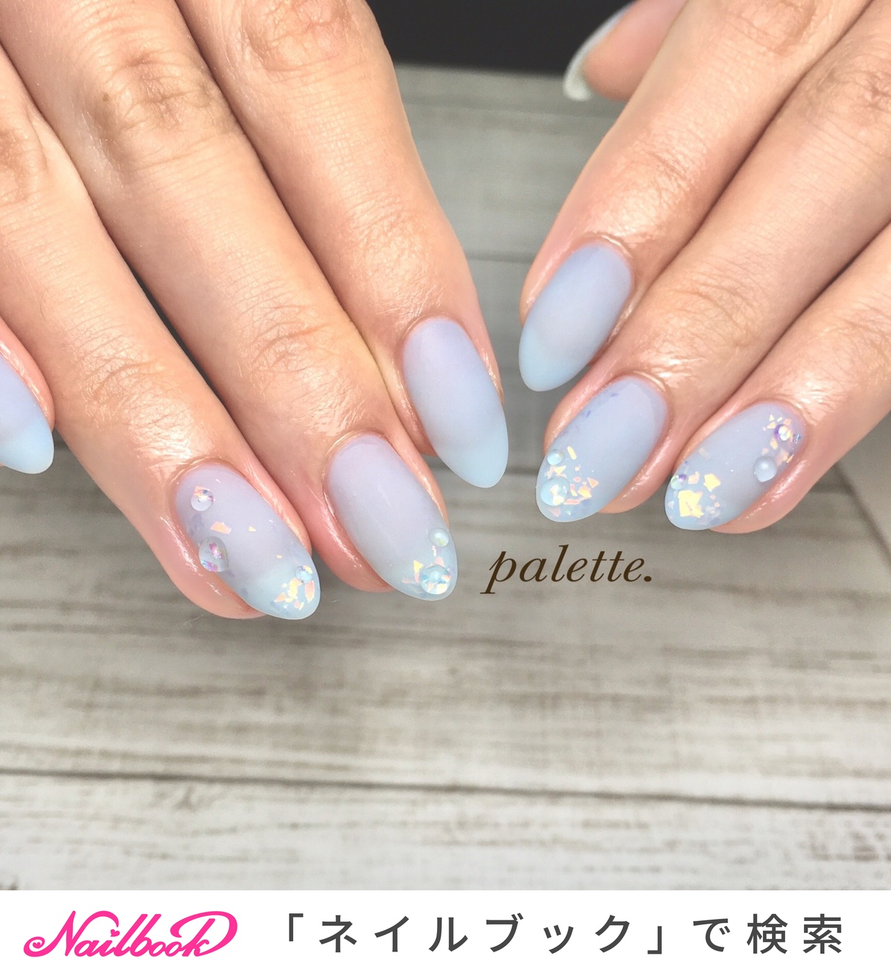夏/梅雨/海/浴衣/ハンド - nail paletteのネイルデザイン[No.7389922]｜ネイルブック