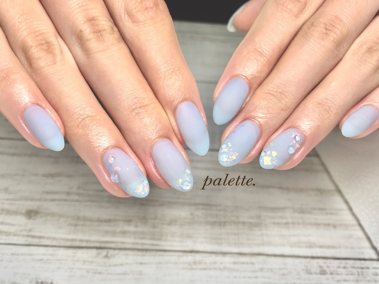 夏 梅雨 海 浴衣 ハンド Nail Paletteのネイルデザイン No ネイルブック