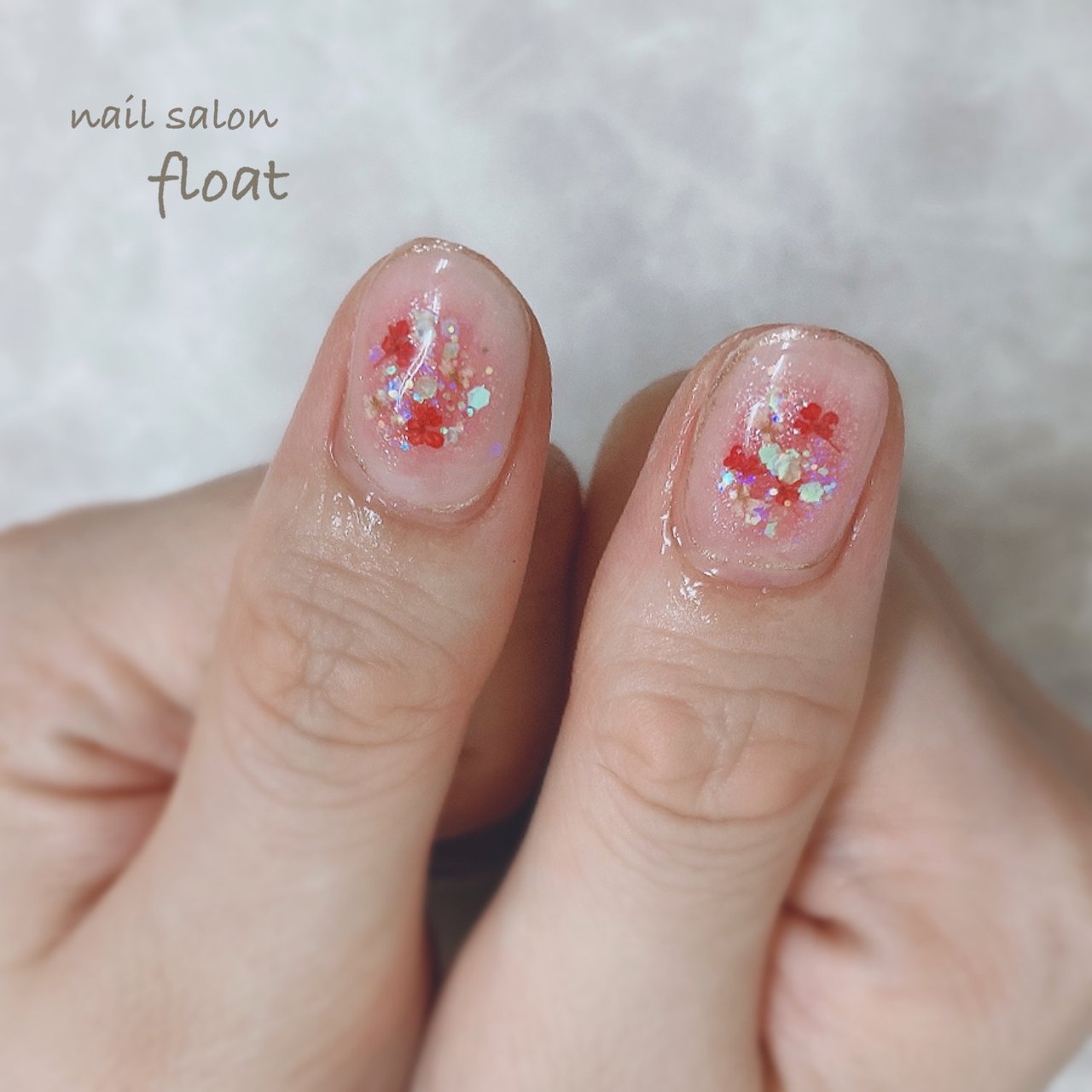 春 夏 浴衣 女子会 ハンド Nail Salon Floatのネイルデザイン No ネイルブック