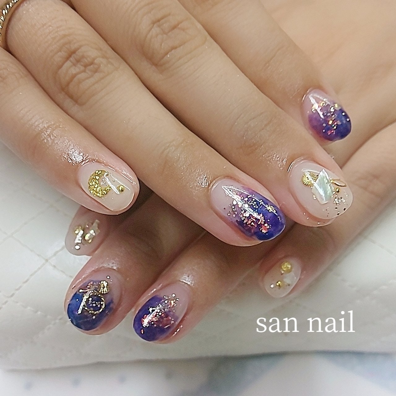 夏 オールシーズン デート 女子会 ハンド San Nailのネイルデザイン No ネイルブック