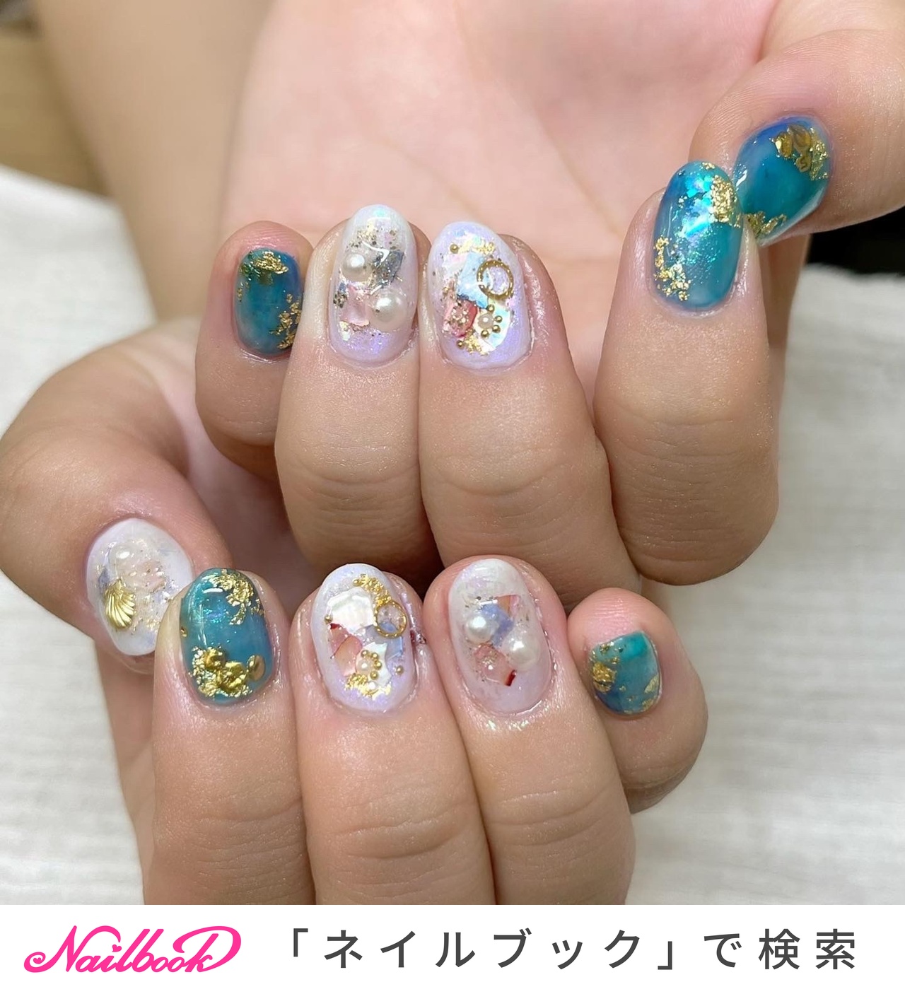 隠れミッキーのネイルデザイン ネイルブック