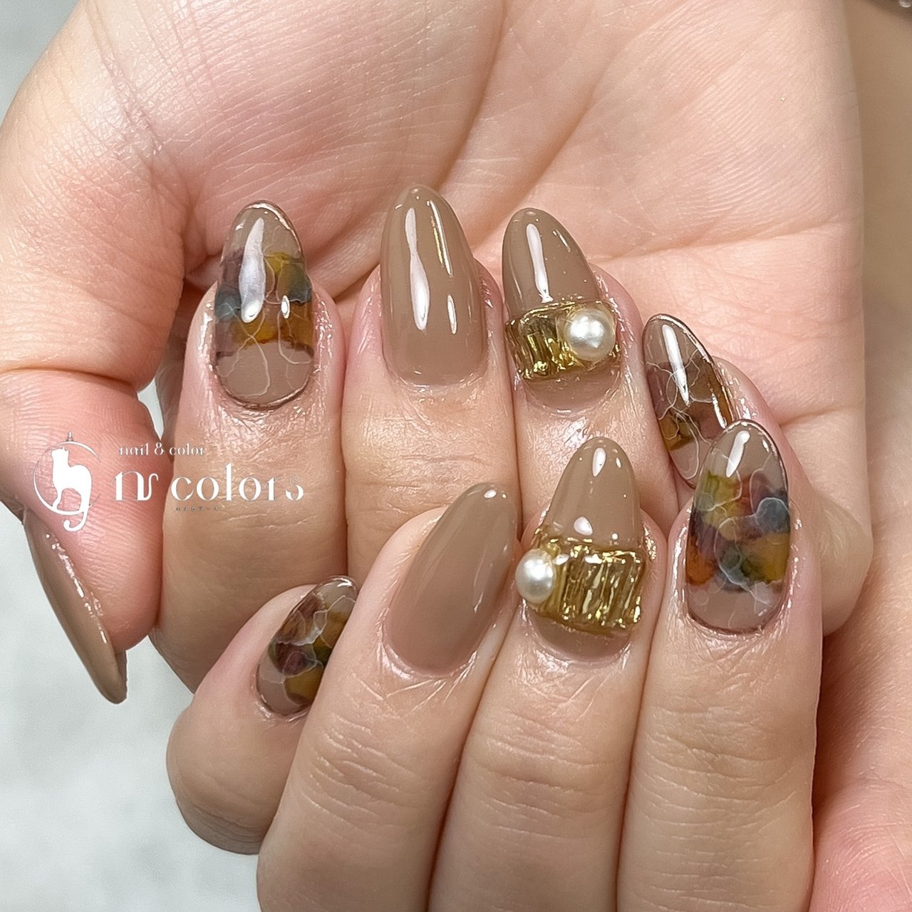 夏 秋 リゾート オフィス ハンド 仙台 N Colors エヌカラーズ のネイルデザイン No ネイルブック