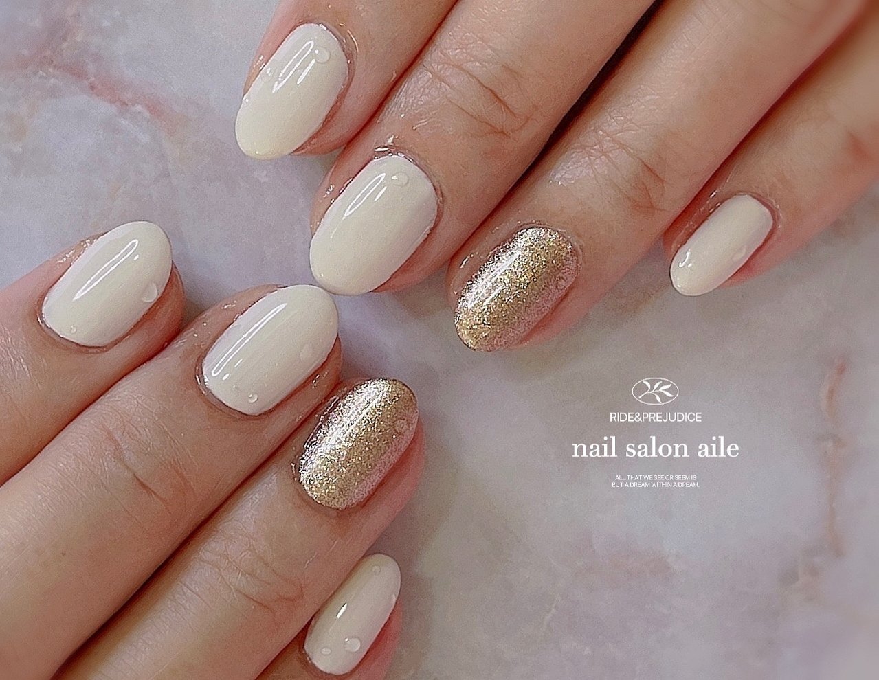 オールシーズン ハンド シンプル ワンカラー ミディアム Nail Salon Aileのネイルデザイン No ネイルブック