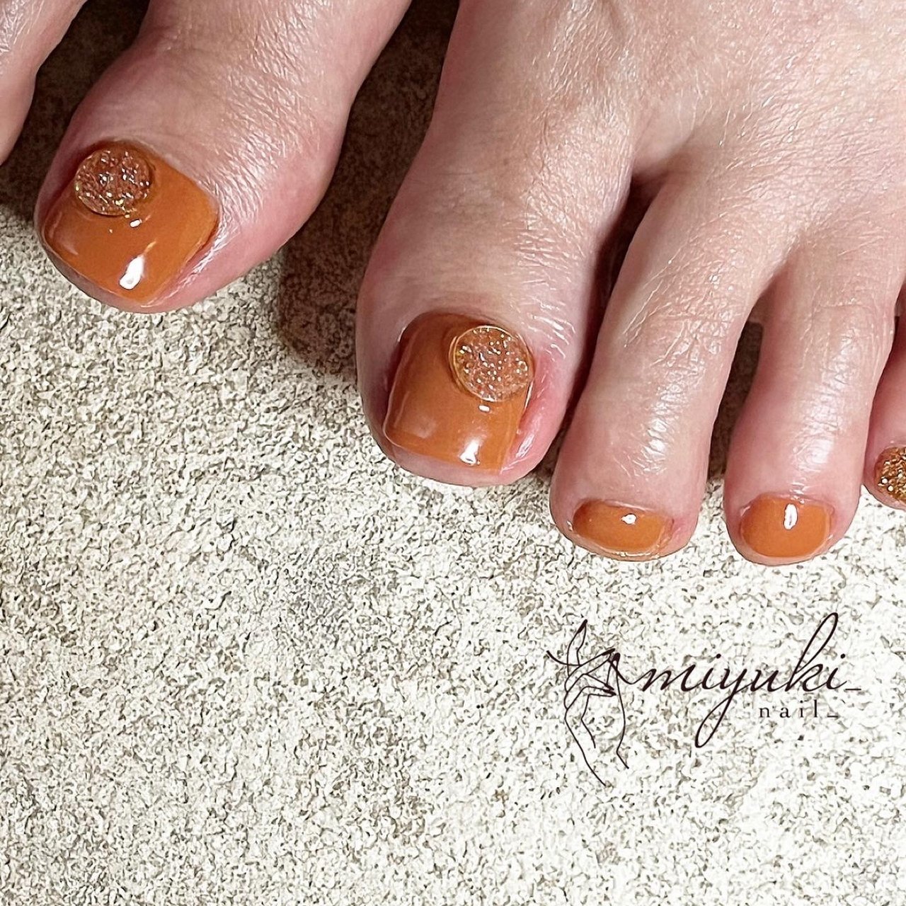 オールシーズン パーティー デート 女子会 フット Miyuki Nail のネイルデザイン No ネイルブック