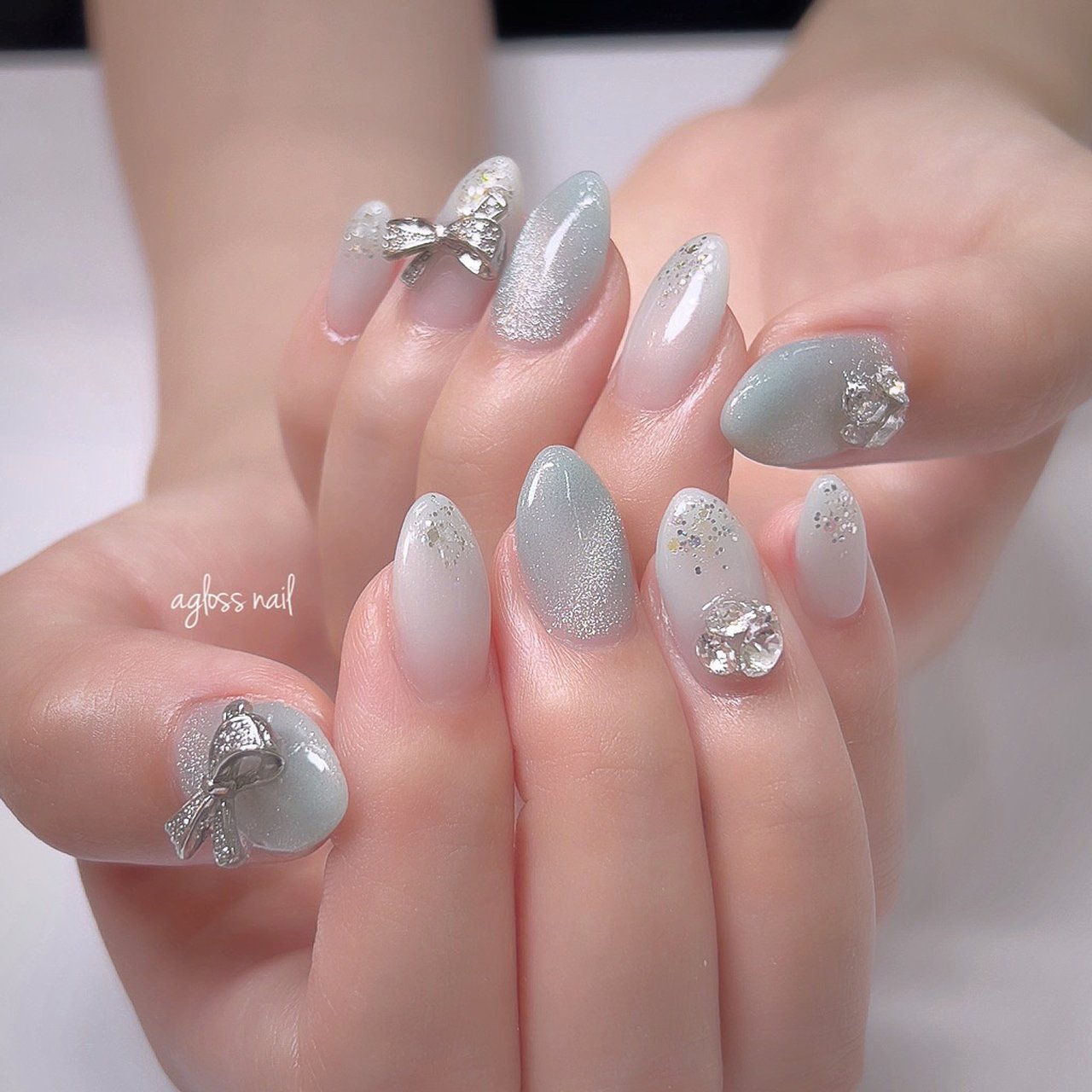 春 夏 秋 冬 ハンド Agloss Nailのネイルデザイン No ネイルブック