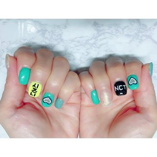 韓国アイドルのネイルデザイン ネイルブック