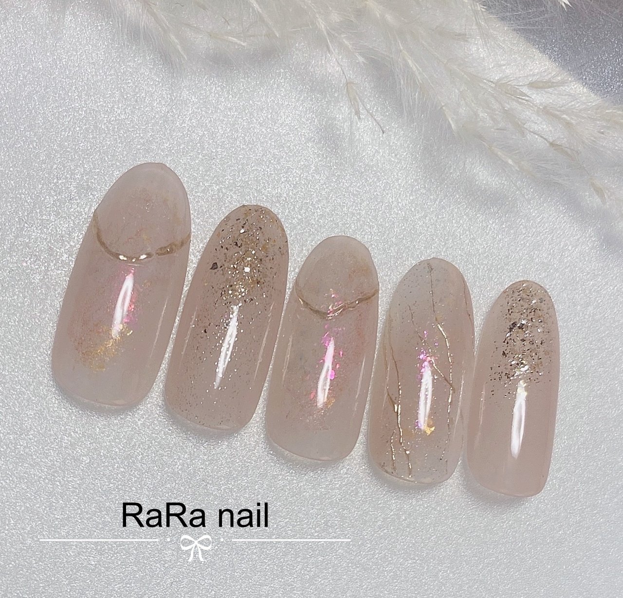 夏 ハンド ニュアンス ベージュ グレージュ Rara Nailのネイルデザイン No ネイルブック