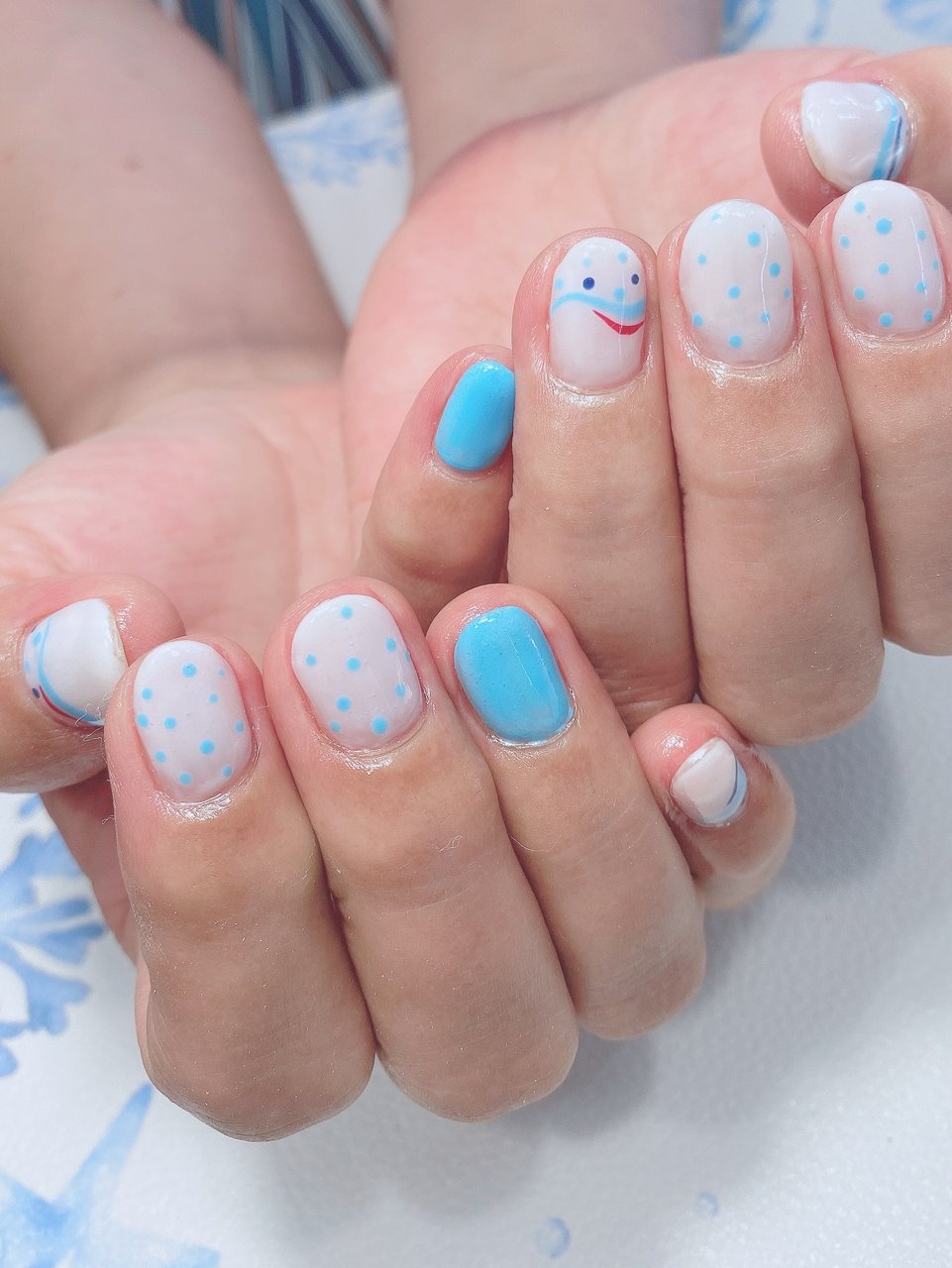 夏 旅行 海 リゾート ハンド N エヌプラス Nail Salonのネイルデザイン No ネイルブック
