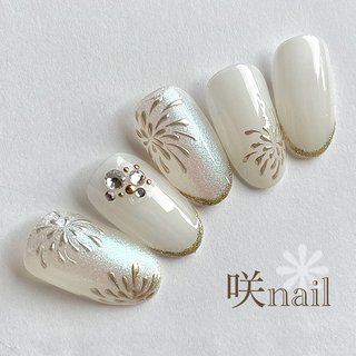 人気順｜フレンチネイル(フレンチ)/8月ネイルのネイルデザイン｜ネイル