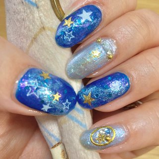 星 マニキュアのネイルデザイン ネイルブック