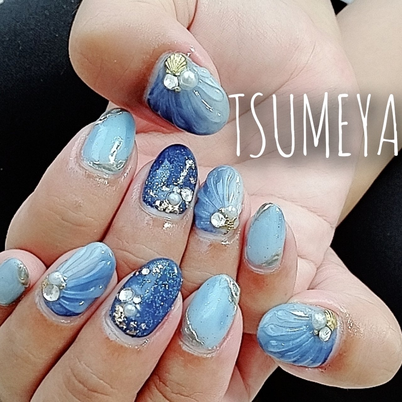 夏 旅行 海 リゾート ハンド Tsumeyaのネイルデザイン No ネイルブック