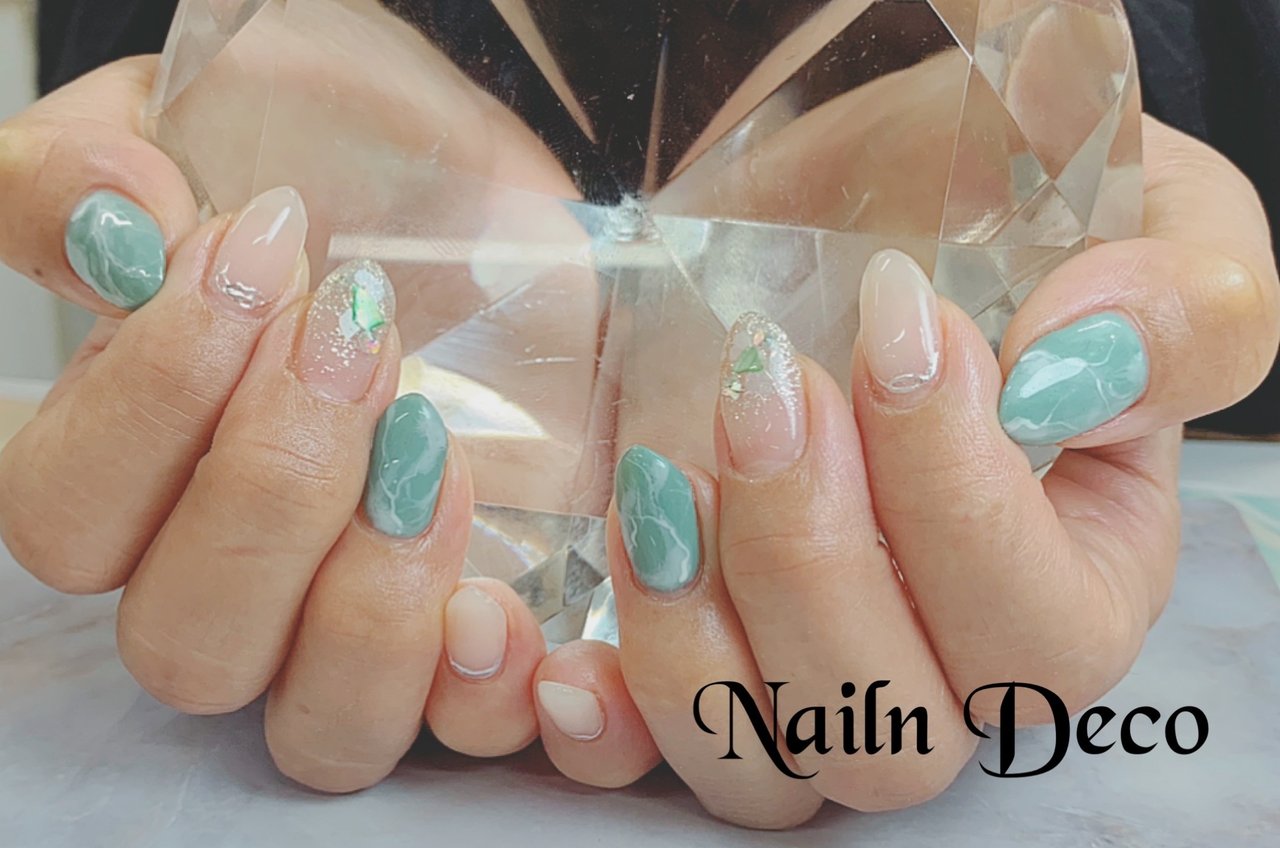 夏 旅行 リゾート デート ハンド Nailndecoのネイルデザイン No ネイルブック