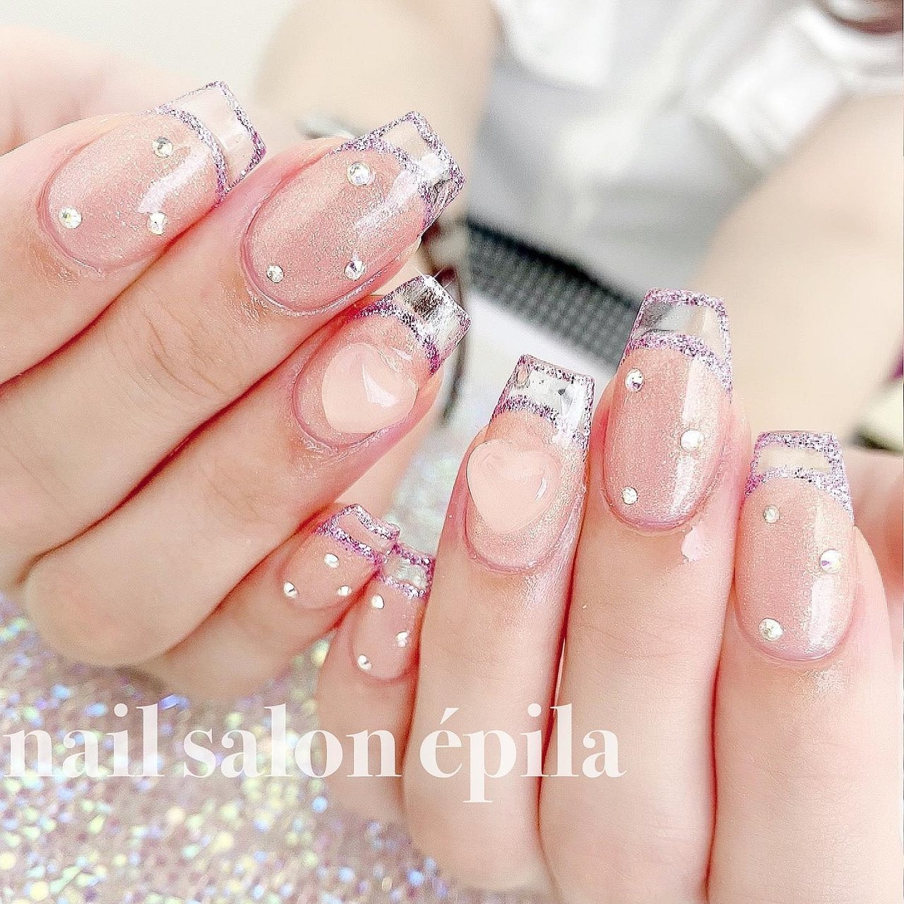 大阪南森町キラキラ派手ネイル専門店 Epila Nail のネイルデザイン No ネイルブック