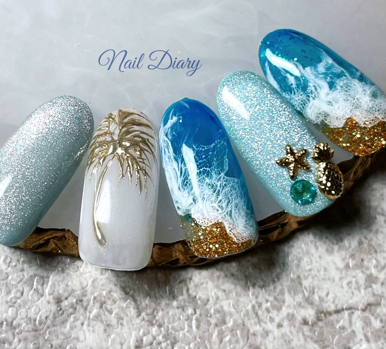 Nail Diary【ネイル ダイアリー】のネイルデザイン[No.7417465]｜ネイルブック