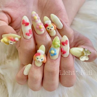 完売★ステラルークッキーアン3Ｄネイルパーツ 完売☆ステラルークッキーアン3Dネイルパーツの通販 by Yotsuba_nail