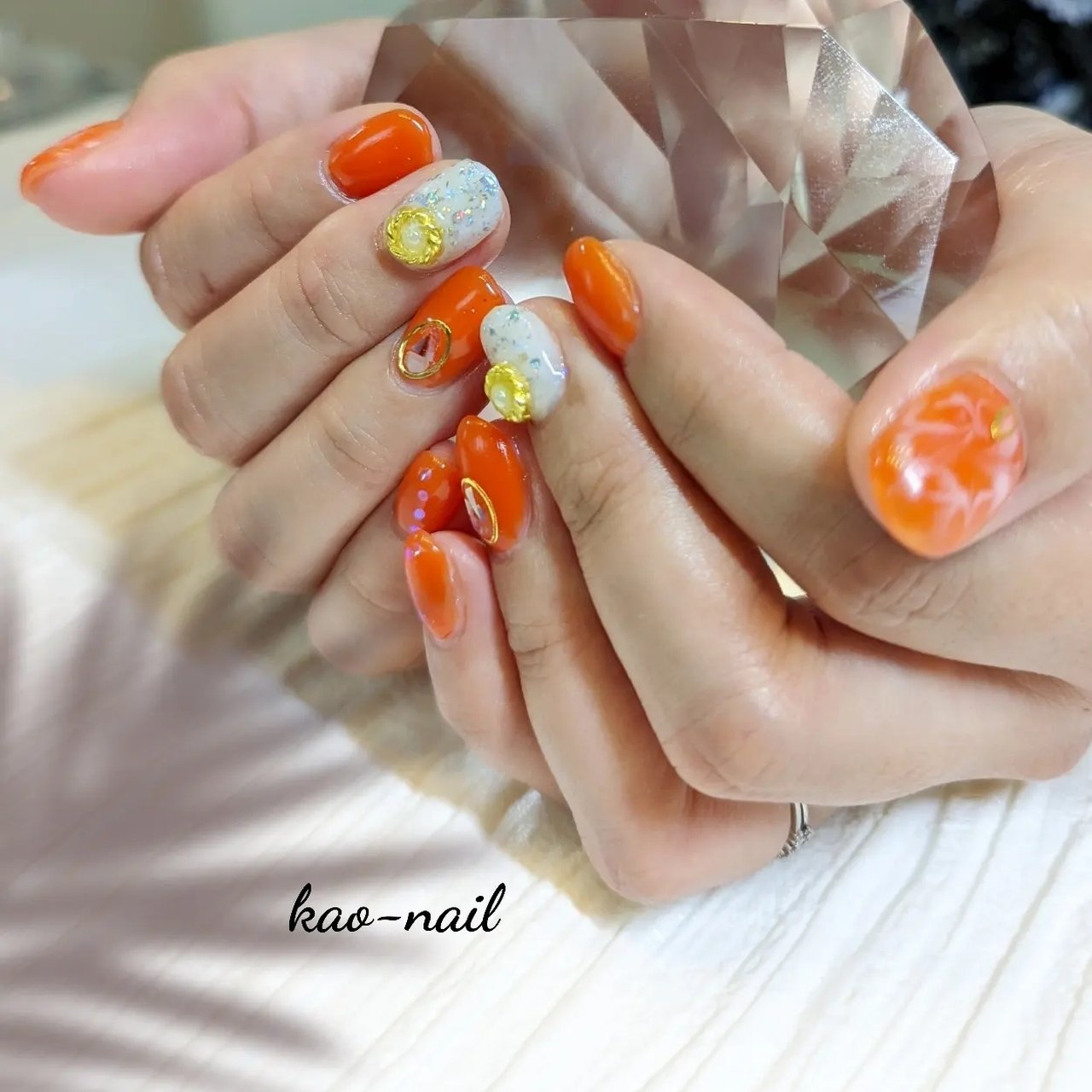 人気の福袋 季節のおすすめ商品 新品 未使用 夏 海 オレンジ ネイルチップ ネイルチップ 付け爪 Www Liberisogni Org Www Liberisogni Org