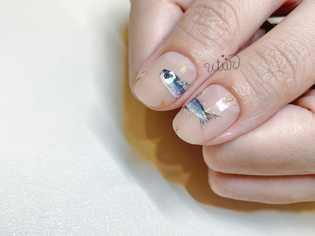 夏 旅行 海 リゾート ハンド ウズラのネイルデザイン No ネイルブック