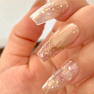 バレンタイン セルフネイルのネイルデザイン ネイルブック