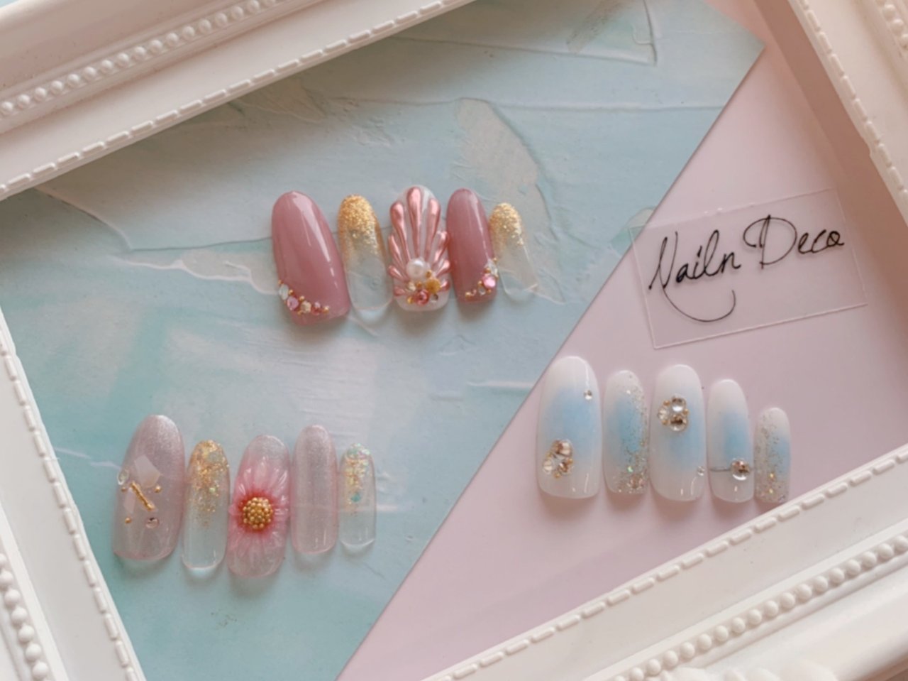 夏 海 リゾート デート ハンド Nailndecoのネイルデザイン No ネイルブック