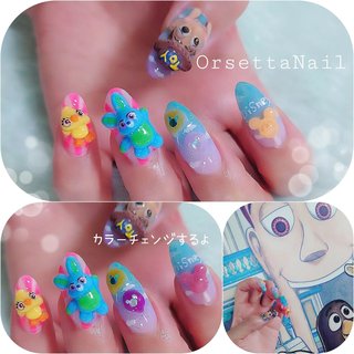 スティッチ エンジェル ダッキー バニー ネイルパーツ スティッチ❤️ニック #3dネイルパーツ #3dパーツ #3dネイル #3dネイル