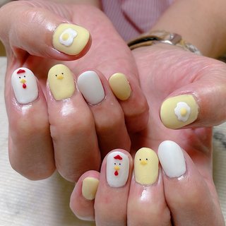 ひよこネイルのネイルデザイン(4ページ目)｜ネイルブック