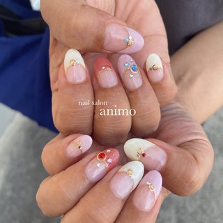 ピンクフレンチのネイルデザイン ネイルブック