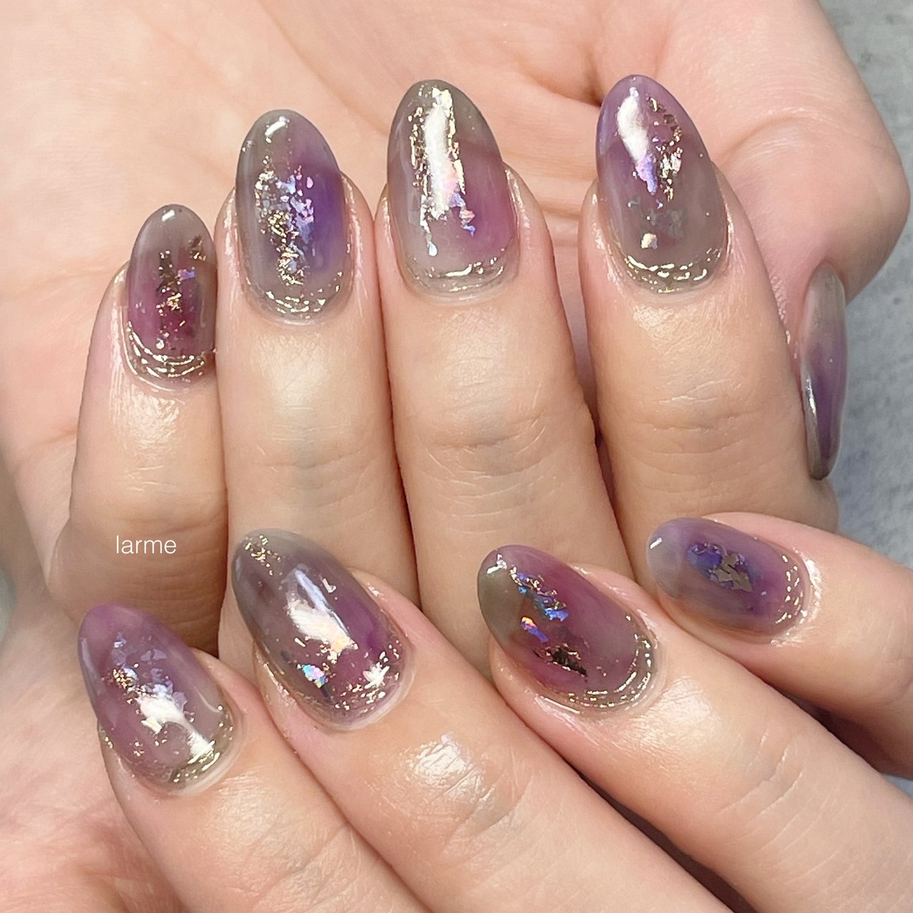 ハンド レッド パープル ブラック Nailroomlarmeのネイルデザイン No ネイルブック