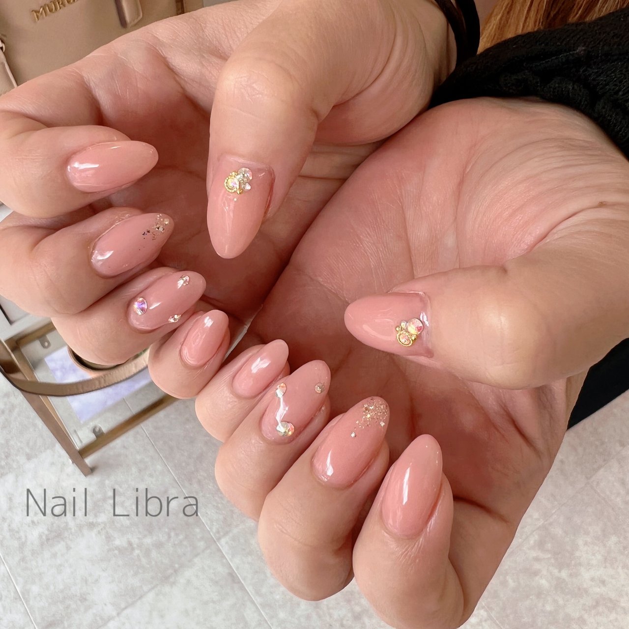 オールシーズン ハンド シンプル ロング バレリーナ つかさのネイルデザイン No ネイルブック