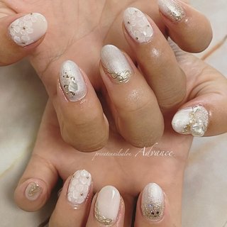 ウェディングネイルのネイルデザイン ネイルブック