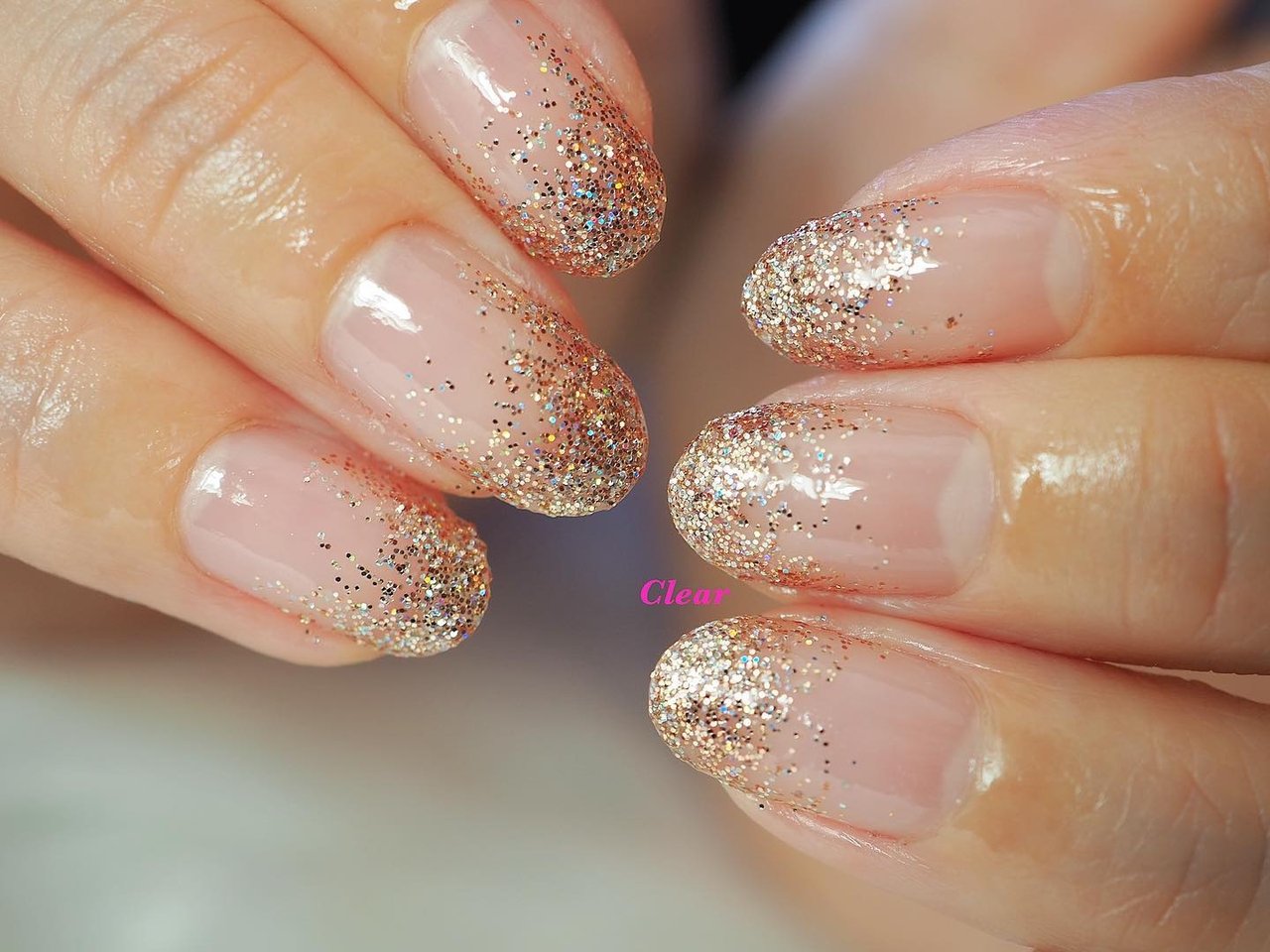 夏 秋 オールシーズン オフィス ハンド ネイルサロンclearのネイルデザイン No ネイルブック