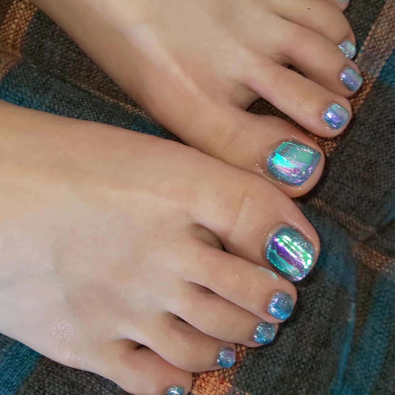 夏 フット マグネット 水色 ジェルネイル Nail Salonａｔｏｉｒｏのネイルデザイン No ネイルブック