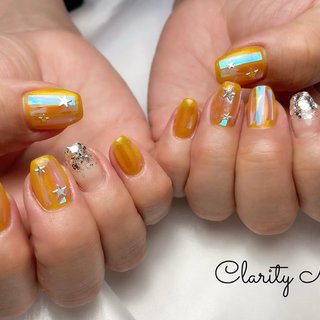 アートし放題サンプルおまかせ💅✨ 
#ジェルネイル#ネイル#nail#シンプル#持ち込みアート#天王寺#阿倍野#プライベートサロン#ネイルサロン#春夏ネイル#春ネイル#夏ネイル#水彩アート#アートし放題#定額デザイン#シンプル#ニュアンス#ニュアンスネイル#ちゅるんネイル#オフィスネイル#フィルイン一層残し#フィルイン#フットネイル#foot#hand#spring#summer#autumn#winter#privatesalon #春 #夏 #ハンド #ラメ #オーロラ #イエロー #シルバー #ジェルネイル #お客様 #Clarity Nail #ネイルブック