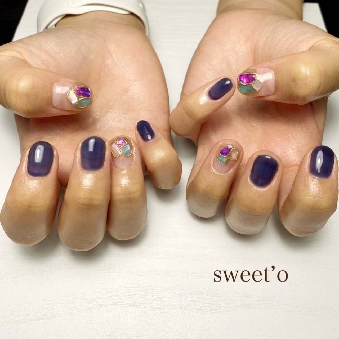 夏 海 リゾート パーティー ハンド Sweet Oのネイルデザイン No ネイルブック