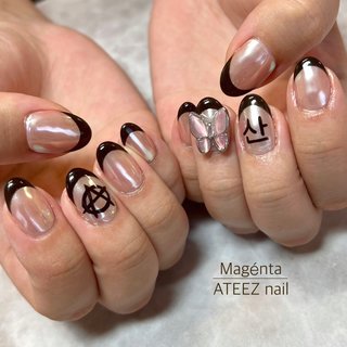 おすすめ順｜#ateezのネイルデザイン(2ページ目)｜ネイルブック 