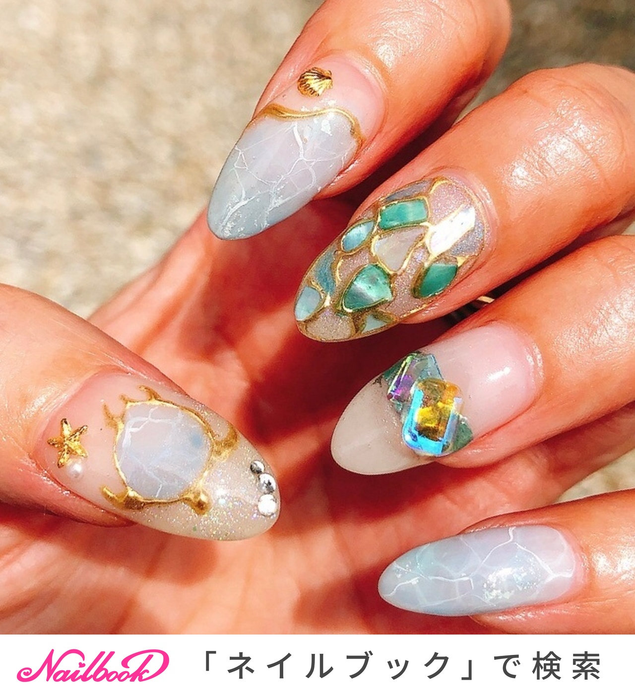 亀のネイルデザイン ネイルブック