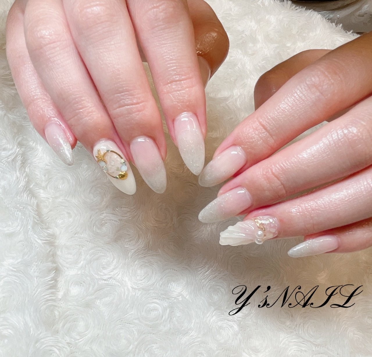 夏 ハンド ジェルネイル お客様 𝚈 𝚜𝙽𝙰𝙸𝙻のネイルデザイン No ネイルブック